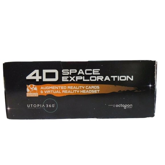 4D Space Exploration Augmented Reality Cards and Virtual Reality Headset NIP - Picture 3 of 6